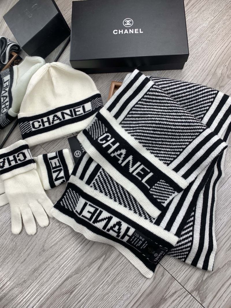 Chanel Caps Scarfs